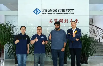 Саудовские клиенты посещают Headman Filtration, чтобы изучить возможности для углубления сотрудничества и открытия новых горизонтов